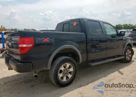 2011 Ford F150 Supercrew из США, поврежденный, VIN 1FTFW1EF1BKD91338